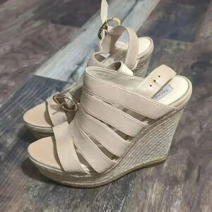 Rachel Zoe leather wedges